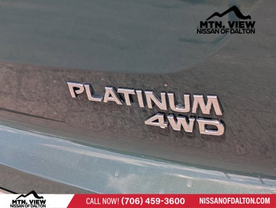 2022 Nissan Pathfinder Platinum