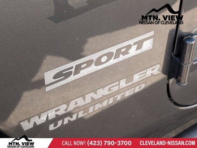 2016 Jeep Wrangler Unlimited Sport