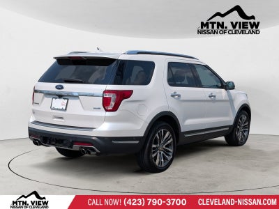 2018 Ford Explorer Platinum