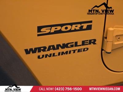 2012 Jeep Wrangler Unlimited Sport
