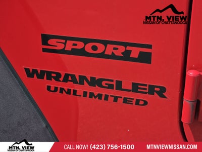 2017 Jeep Wrangler Unlimited Sport