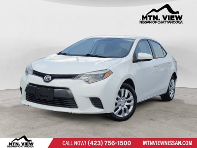 2016 Toyota Corolla LE
